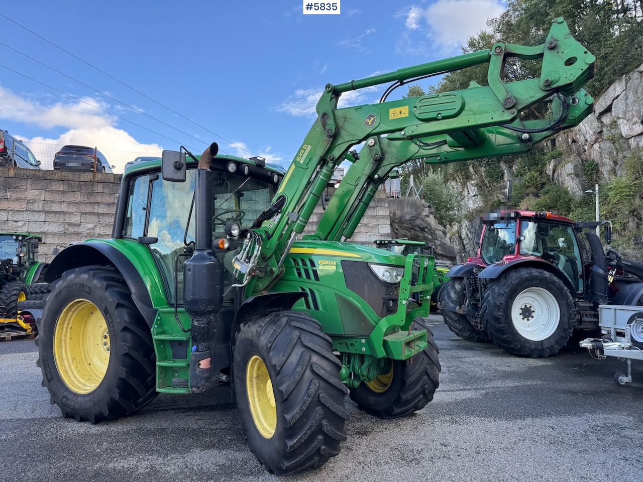 2016 John Deere 6130M w/ front loader. - Farm tractor: picture 3 2016 John Deere 6130M w/ front loader. - Farm tractor: picture 3