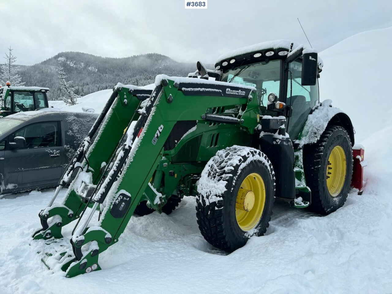 2016 John Deere 6175R 4x4 w/ front loader - Farm tractor: picture 4 2016 John Deere 6175R 4x4 w/ front loader - Farm tractor: picture 4
