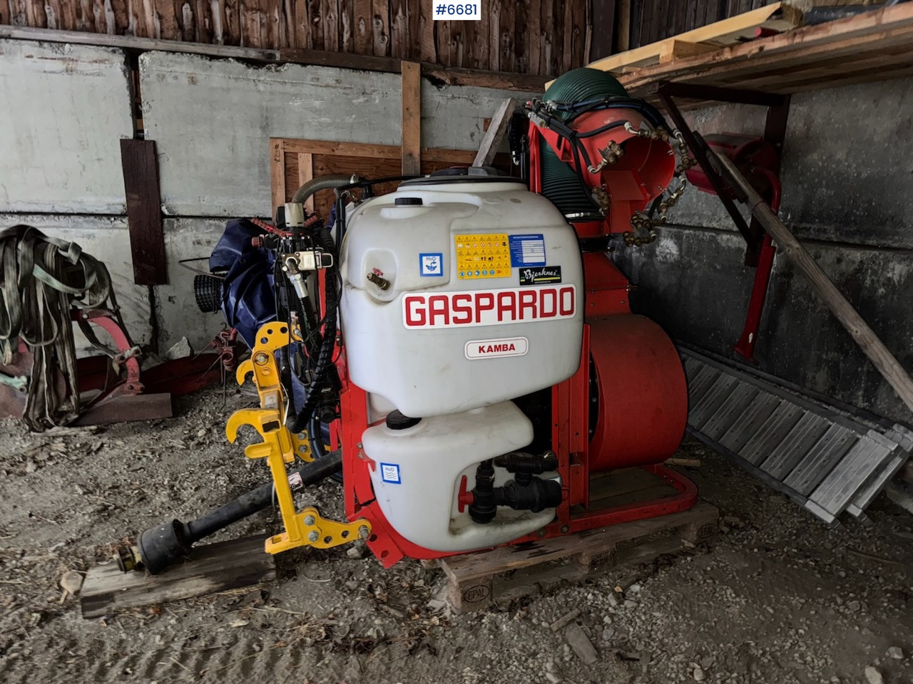 2016 Maschio Gaspardo Kamba 600C Mist sprayer. - Sprayer: picture 1 2016 Maschio Gaspardo Kamba 600C Mist sprayer. - Sprayer: picture 1