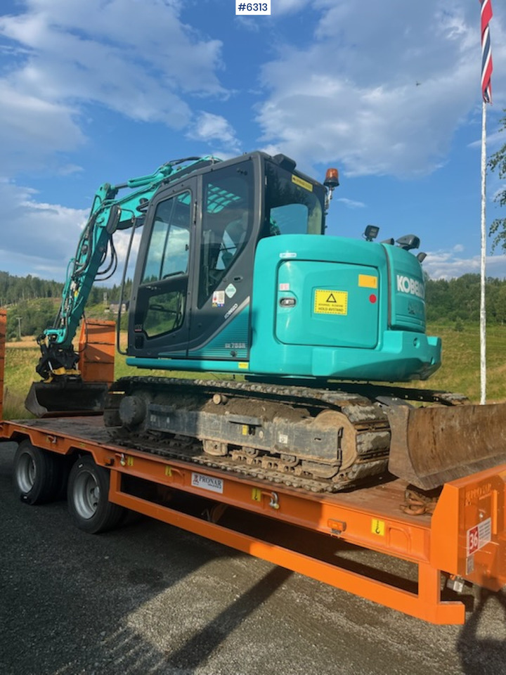 2017 Kobelco SK75SR-3E w/Rotortilt, sanding bucket and narrow bucket. Comes with new certification! - Excavator: picture 4 2017 Kobelco SK75SR-3E w/Rotortilt, sanding bucket and narrow bucket. Comes with new certification! - Excavator: picture 4