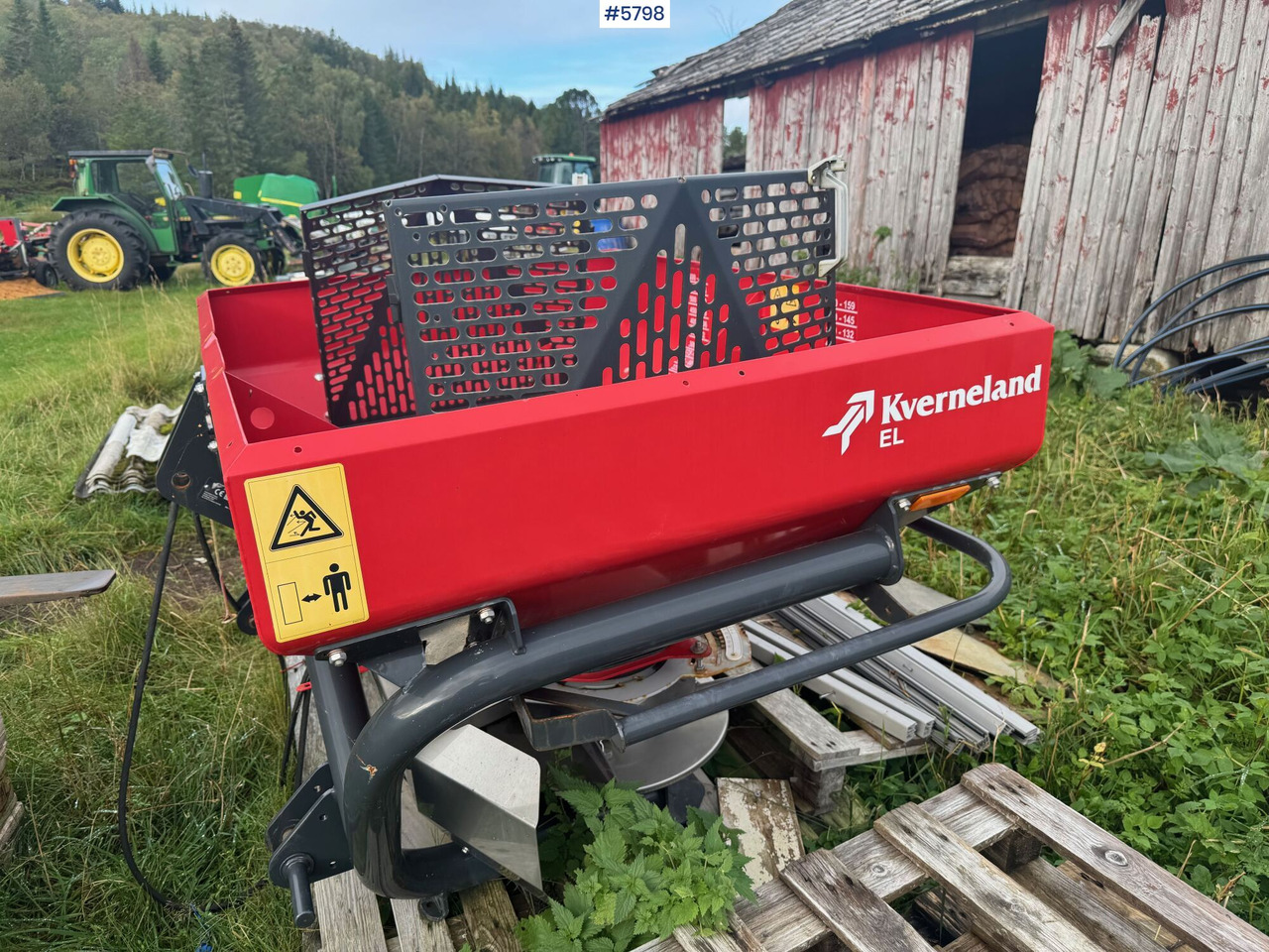 2018 Kverneland Manure spreader. Repair project - Fertilizer spreader: picture 3 2018 Kverneland Manure spreader. Repair project - Fertilizer spreader: picture 3
