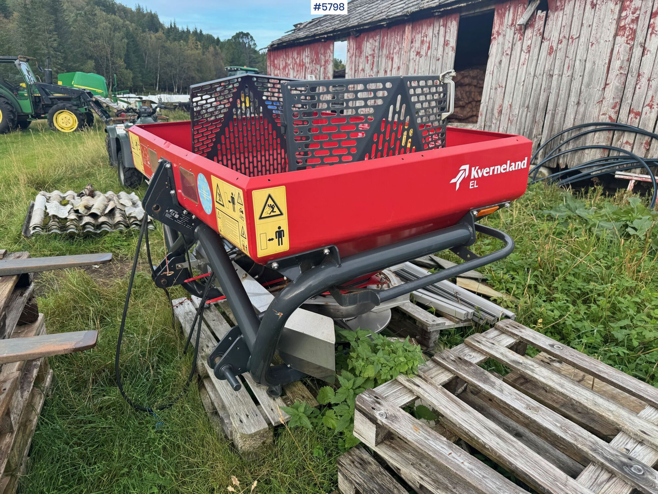 2018 Kverneland Manure spreader. Repair project - Fertilizer spreader: picture 2 2018 Kverneland Manure spreader. Repair project - Fertilizer spreader: picture 2