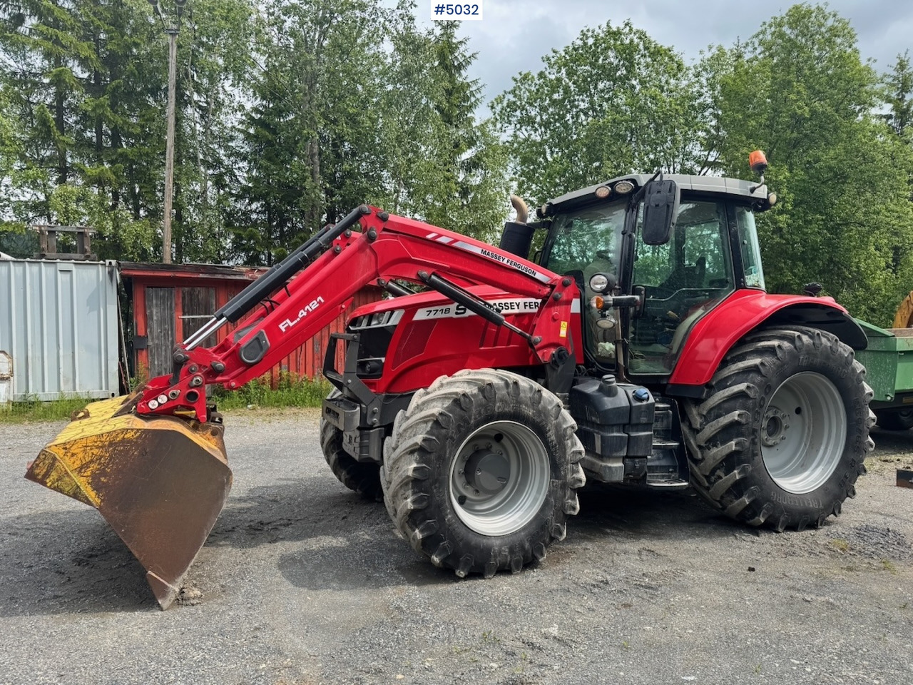 2018 Massey Ferguson 7788 4x4 w/ Front loader and bucket. - Farm tractor: picture 2 2018 Massey Ferguson 7788 4x4 w/ Front loader and bucket. - Farm tractor: picture 2