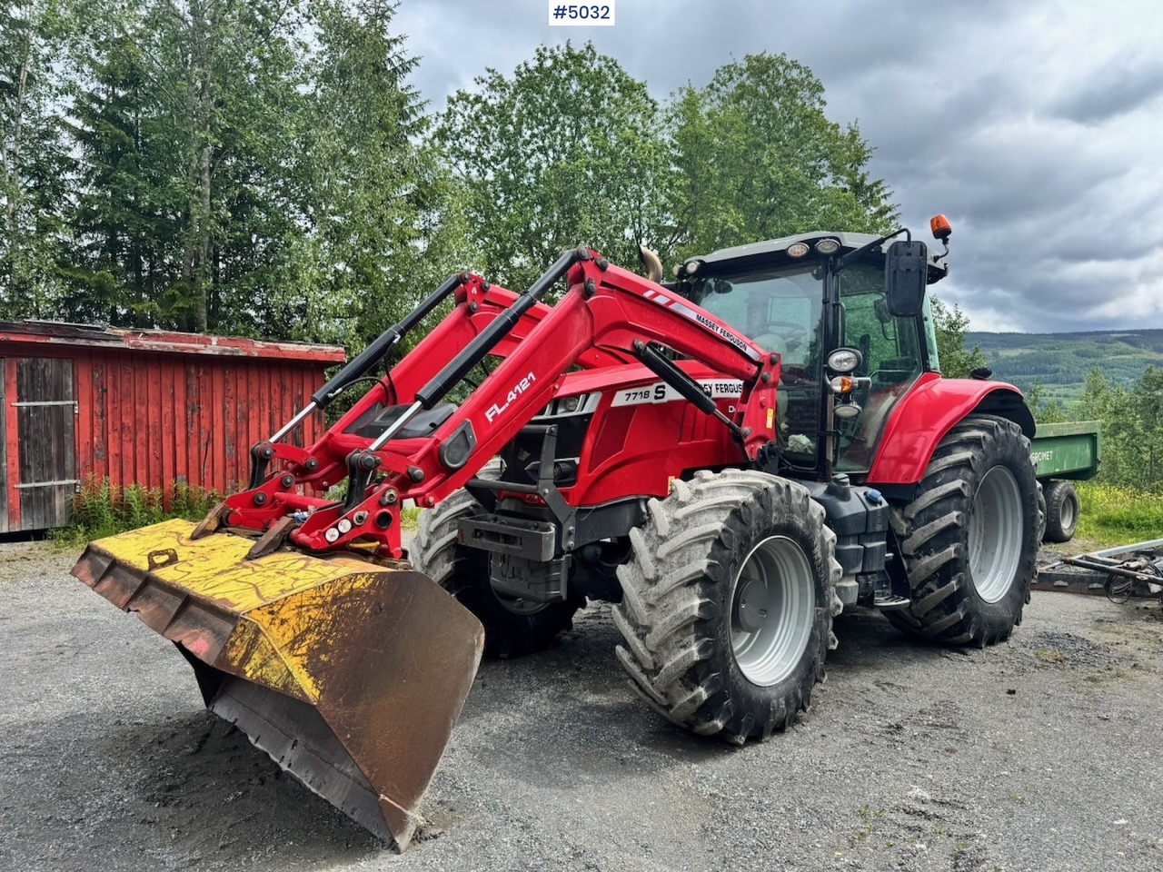2018 Massey Ferguson 7788 4x4 w/ Front loader and bucket. - Farm tractor: picture 1 2018 Massey Ferguson 7788 4x4 w/ Front loader and bucket. - Farm tractor: picture 1