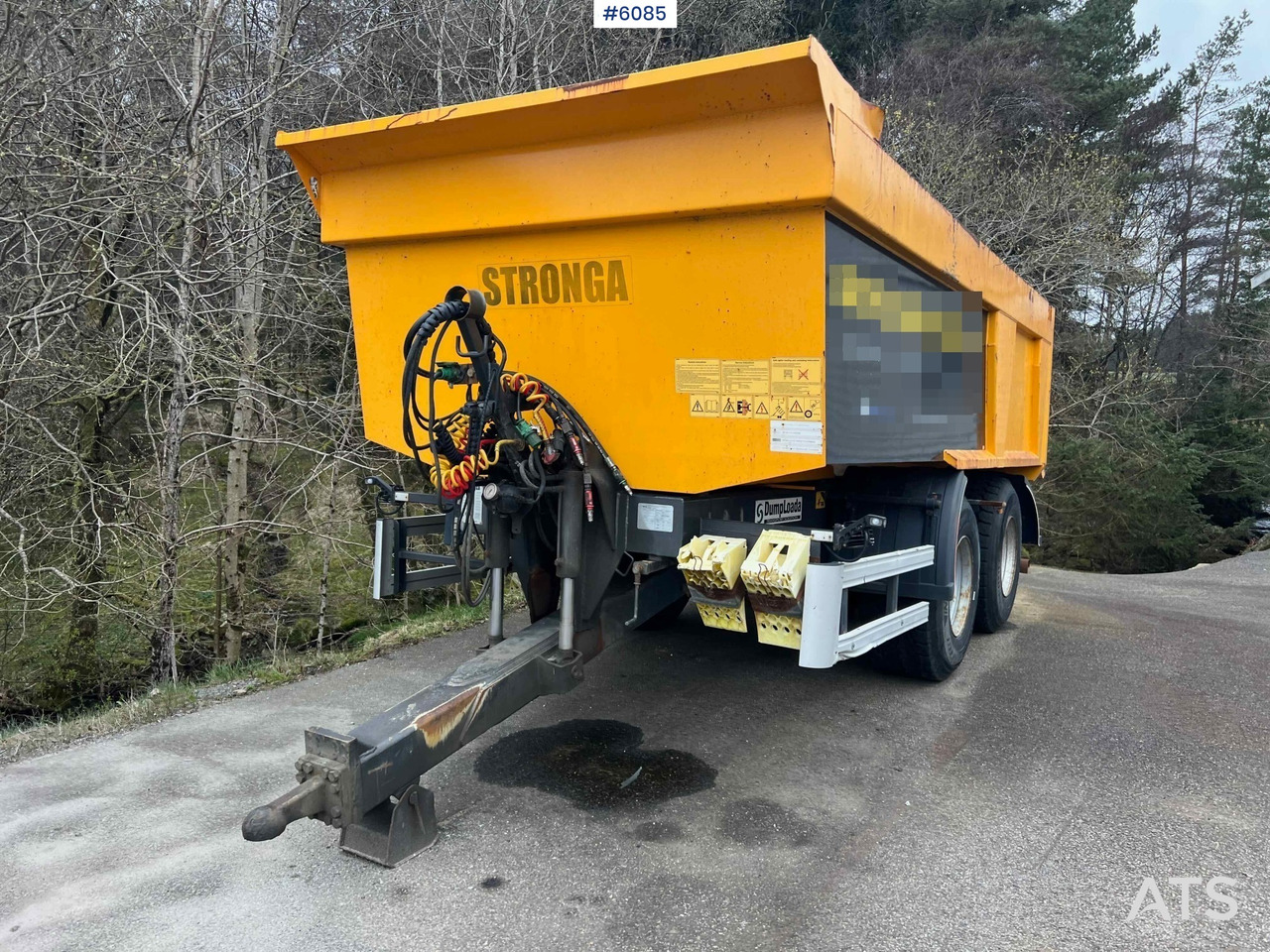 2019 2 axle Stronga DL1200 Dumper trailer - Farm tipping trailer/ Dumper: picture 4 2019 2 axle Stronga DL1200 Dumper trailer - Farm tipping trailer/ Dumper: picture 4