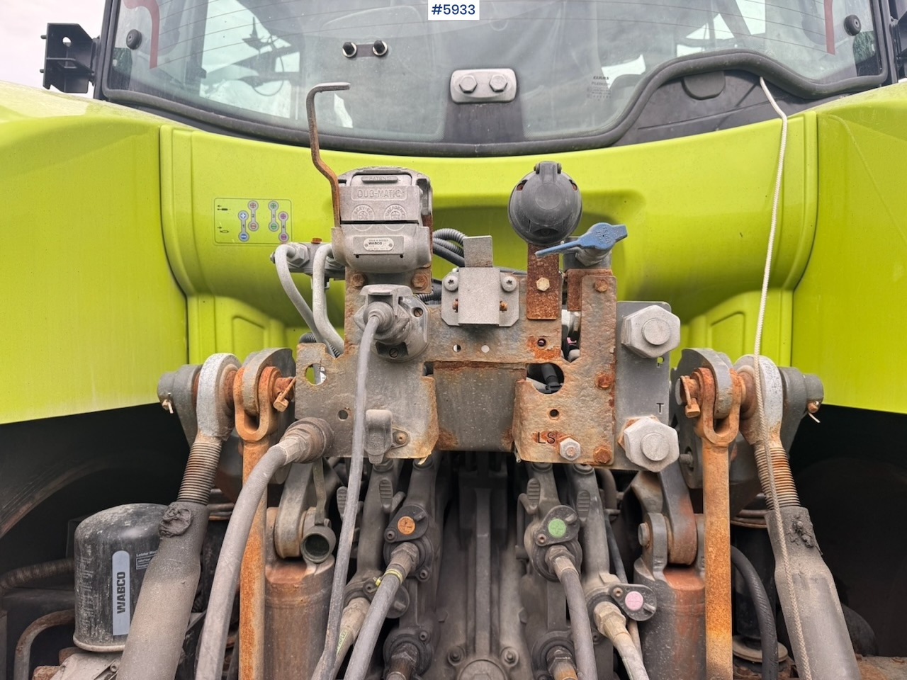 2019 Claas Arion 660 w/ Front hydraulics. on lease 2019 Claas Arion 660 w/ Front hydraulics.: picture 17