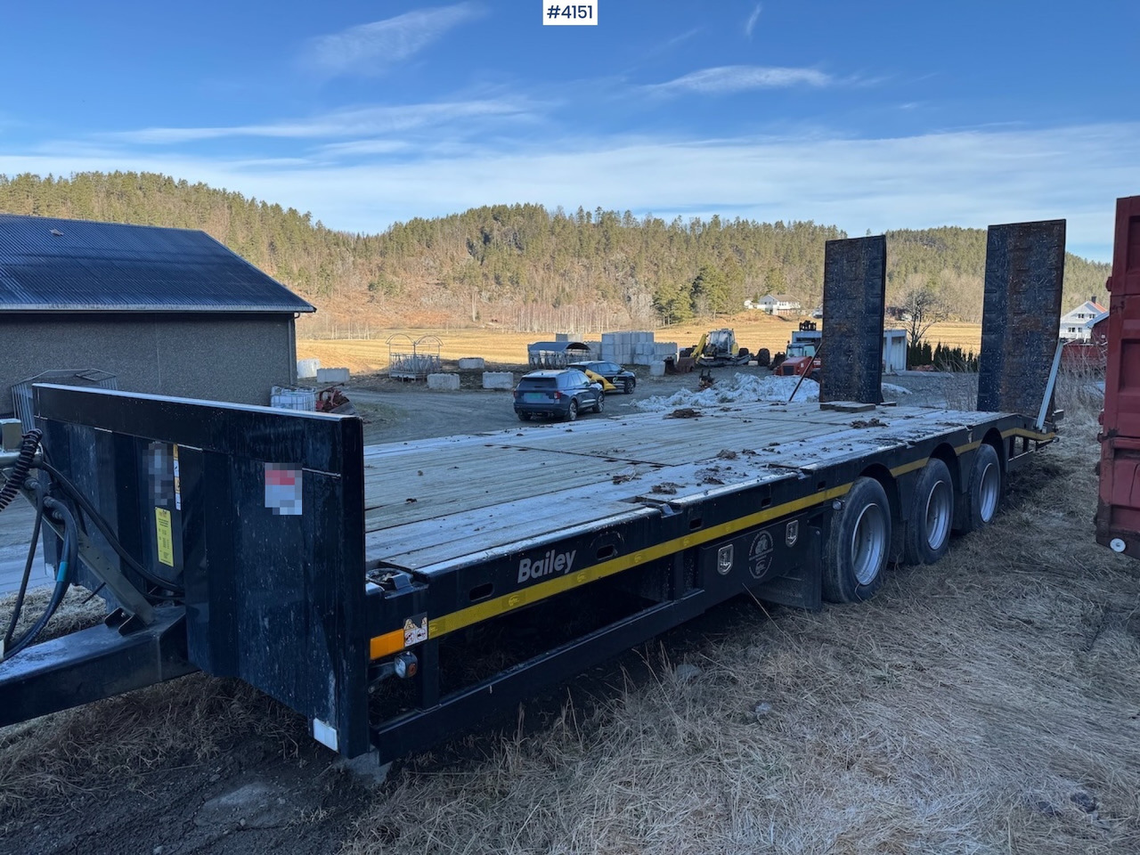 2020 Bailey 24 T Low Loader Machine Trolley - Low loader trailer: picture 1 2020 Bailey 24 T Low Loader Machine Trolley - Low loader trailer: picture 1