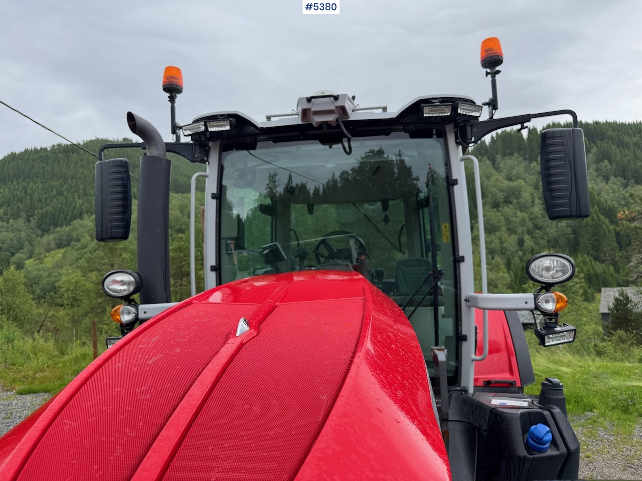 Farm tractor 2021 Massey Ferguson 8S.265 w/ front hydraulics and front PTO.: picture 12