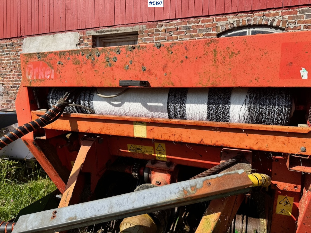 Hay and forage equipment Ca. 2000 Orkel GP1250 Rundballepresse: picture 10