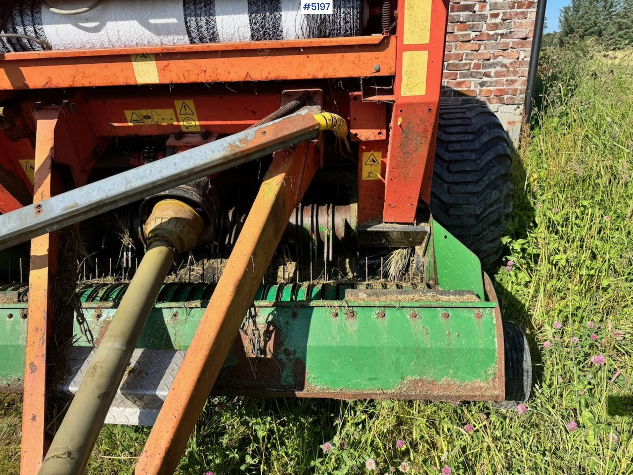 Hay and forage equipment Ca. 2000 Orkel GP1250 Rundballepresse: picture 7