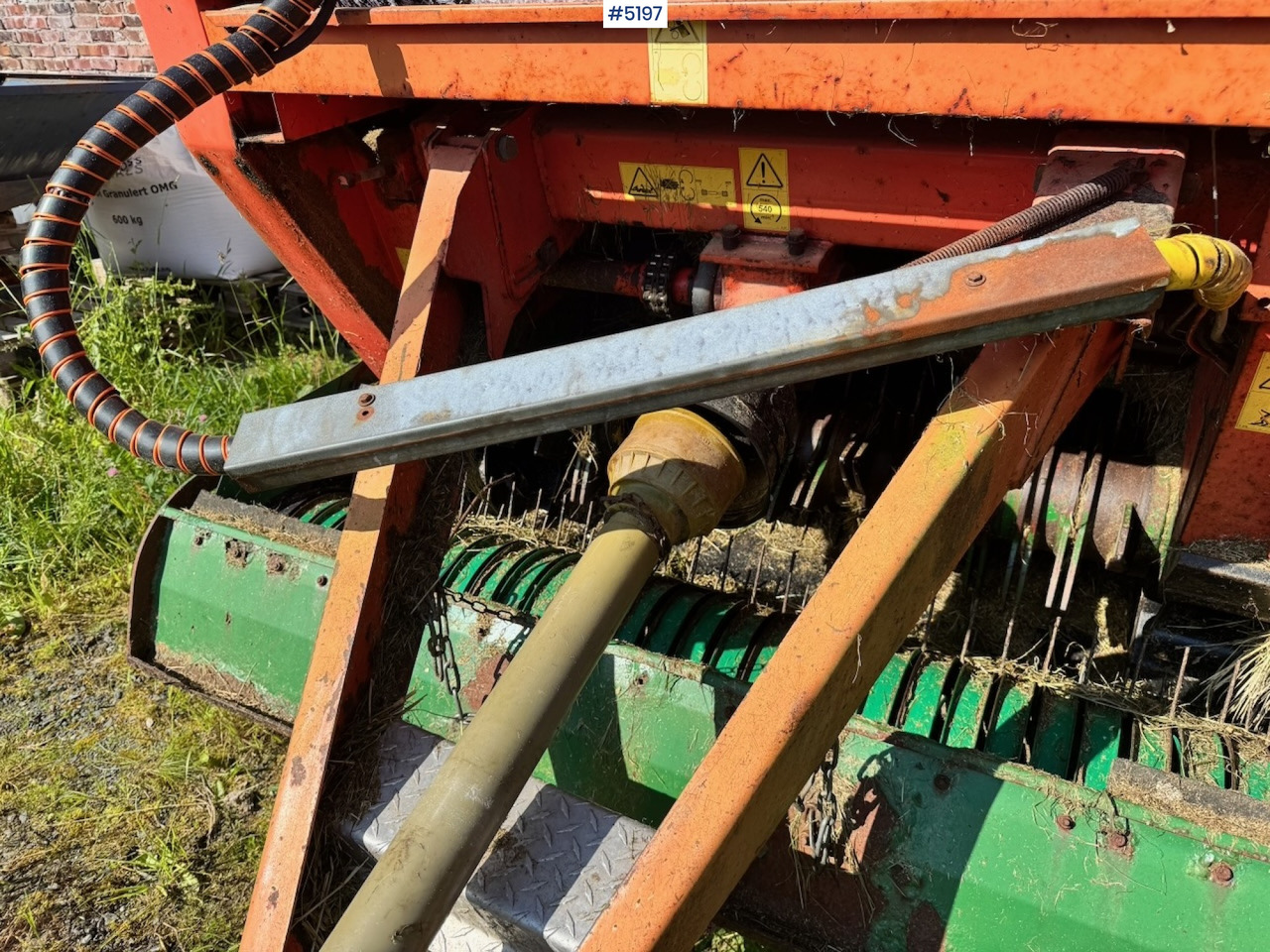 Hay and forage equipment Ca. 2000 Orkel GP1250 Rundballepresse: picture 8