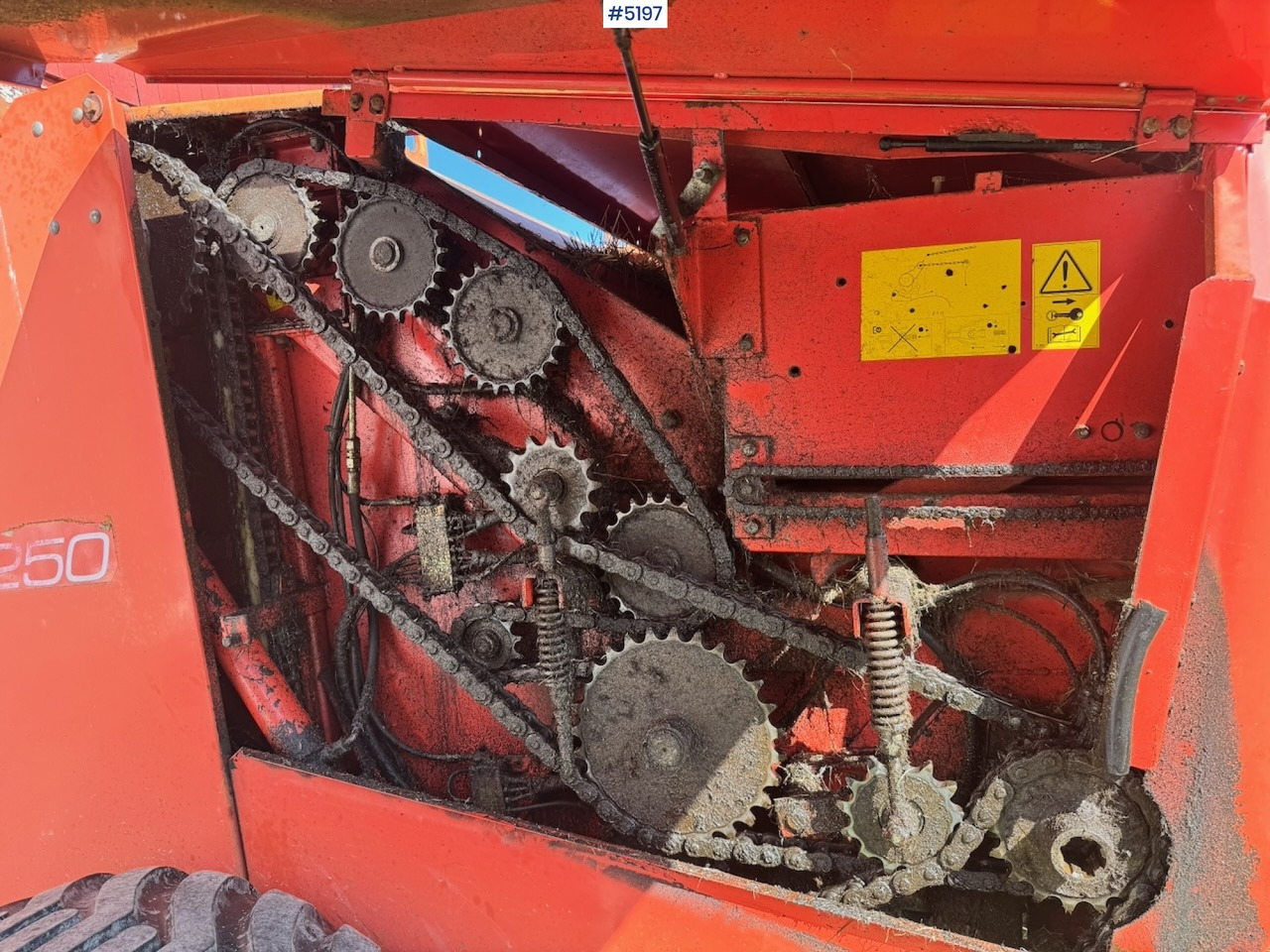 Hay and forage equipment Ca. 2000 Orkel GP1250 Rundballepresse: picture 12