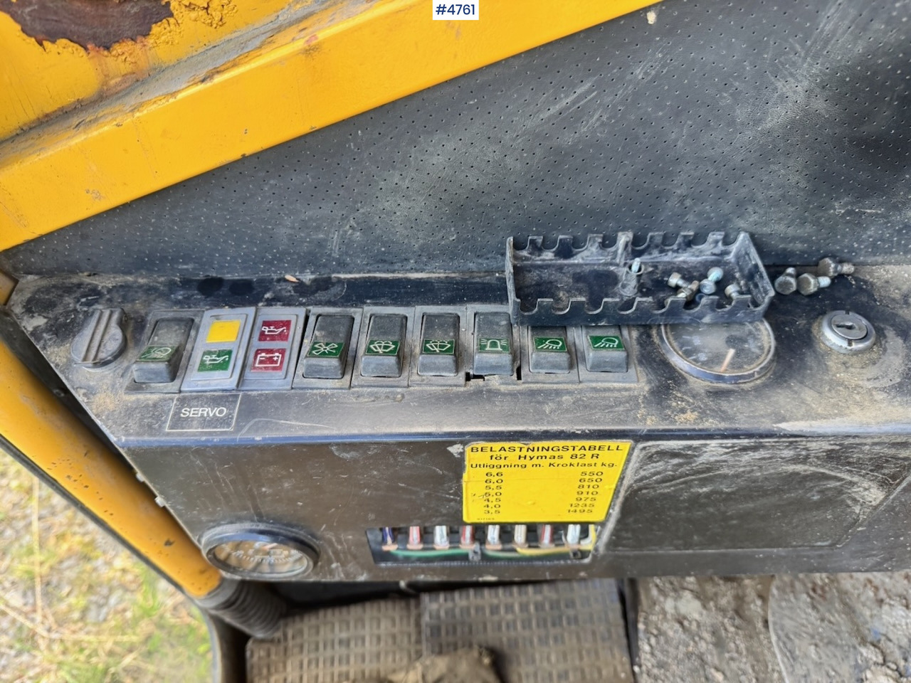 Excavator Circa 1990 Hymas 82R Crawler excavator w/ 2 buckets.: picture 20 Excavator Circa 1990 Hymas 82R Crawler excavator w/ 2 buckets.: picture 20