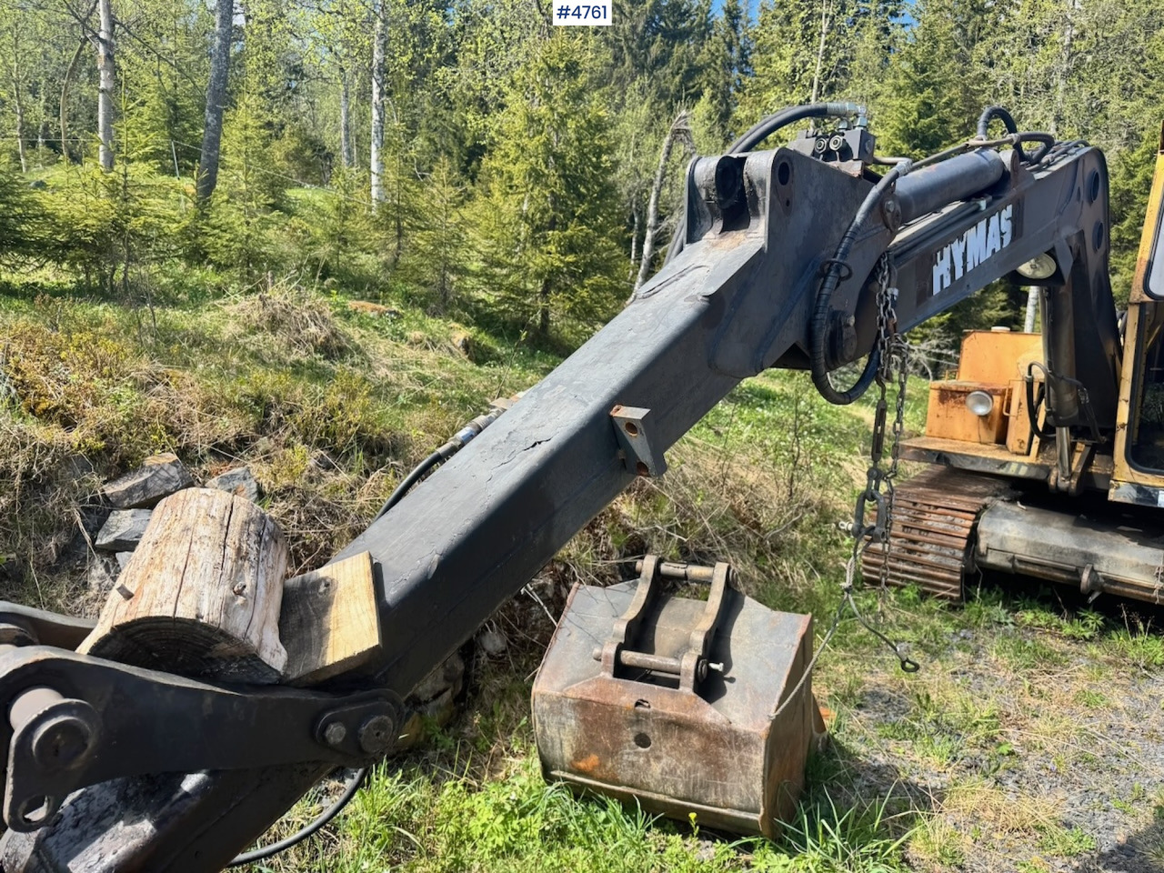 Excavator Circa 1990 Hymas 82R Crawler excavator w/ 2 buckets.: picture 8 Excavator Circa 1990 Hymas 82R Crawler excavator w/ 2 buckets.: picture 8