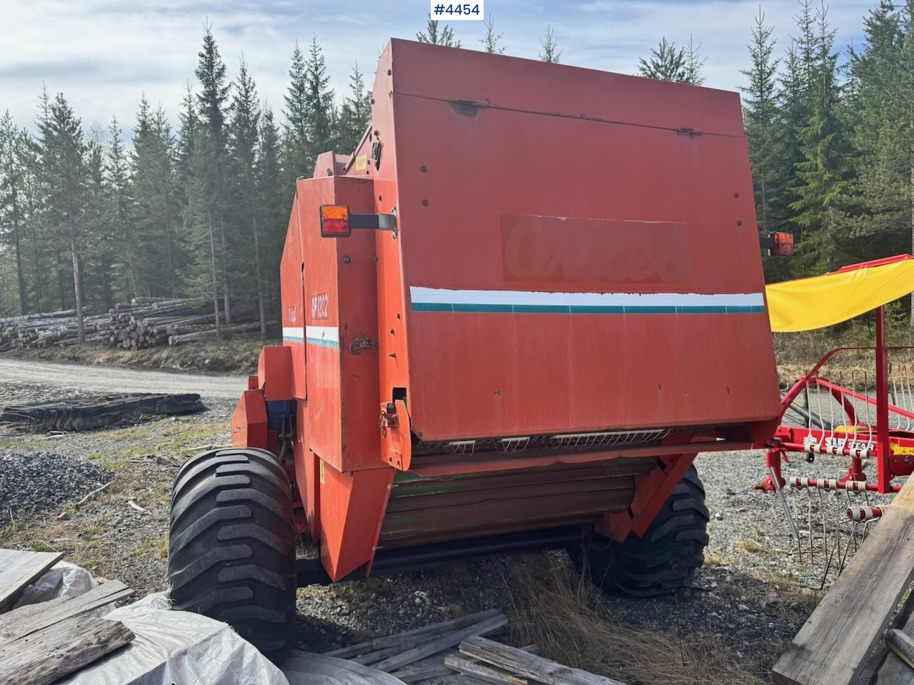 Circa 1994 Orkel GP1202 Round Baler - Hay and forage equipment: picture 3 Circa 1994 Orkel GP1202 Round Baler - Hay and forage equipment: picture 3