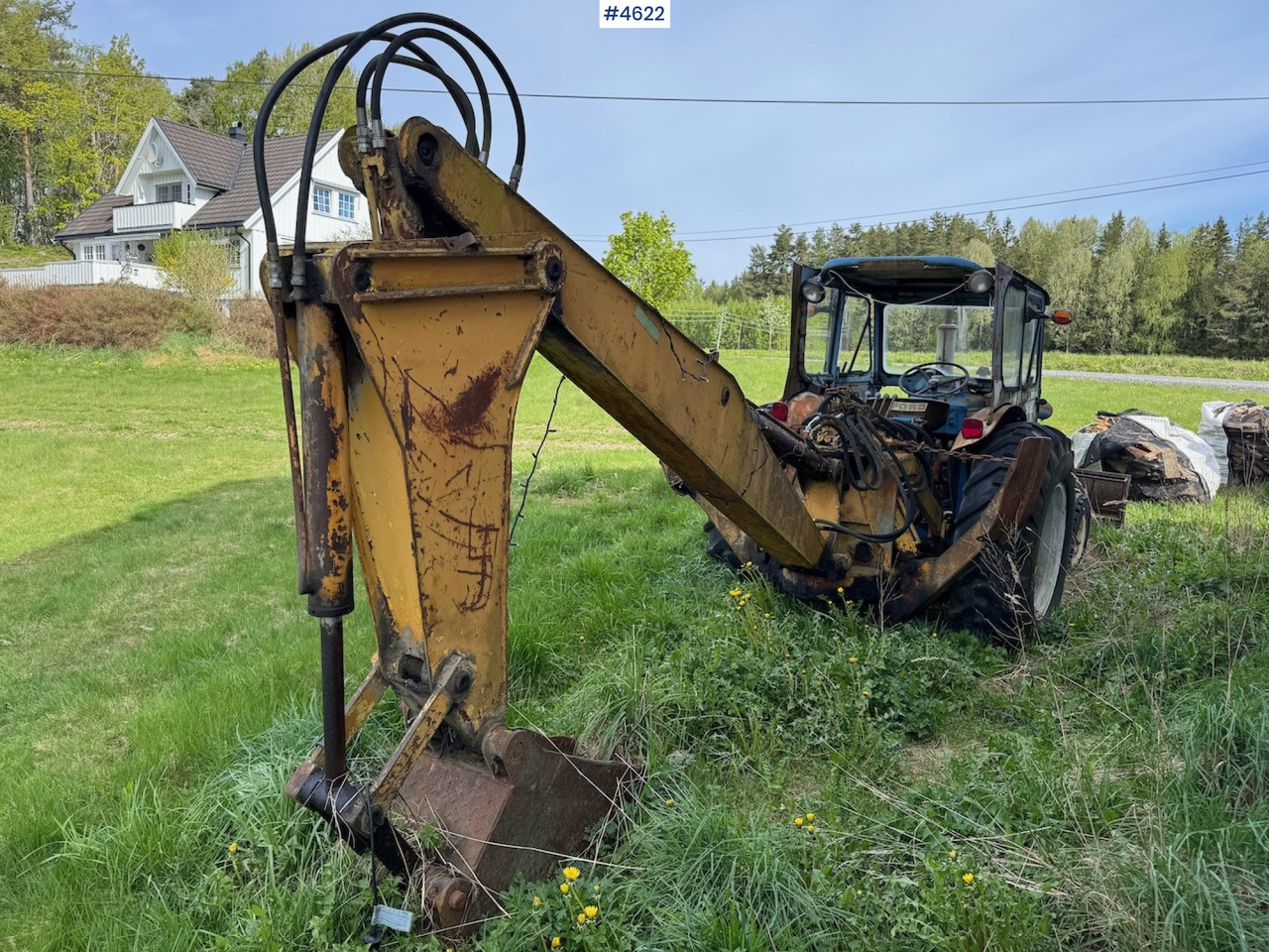 Farm tractor Ford 5000 Backhoe Loader.: picture 26
