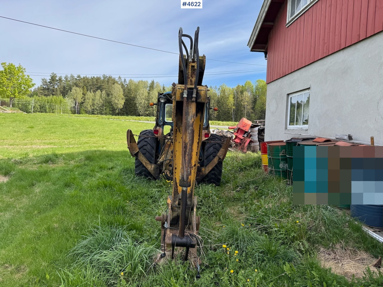 Farm tractor Ford 5000 Backhoe Loader.: picture 24