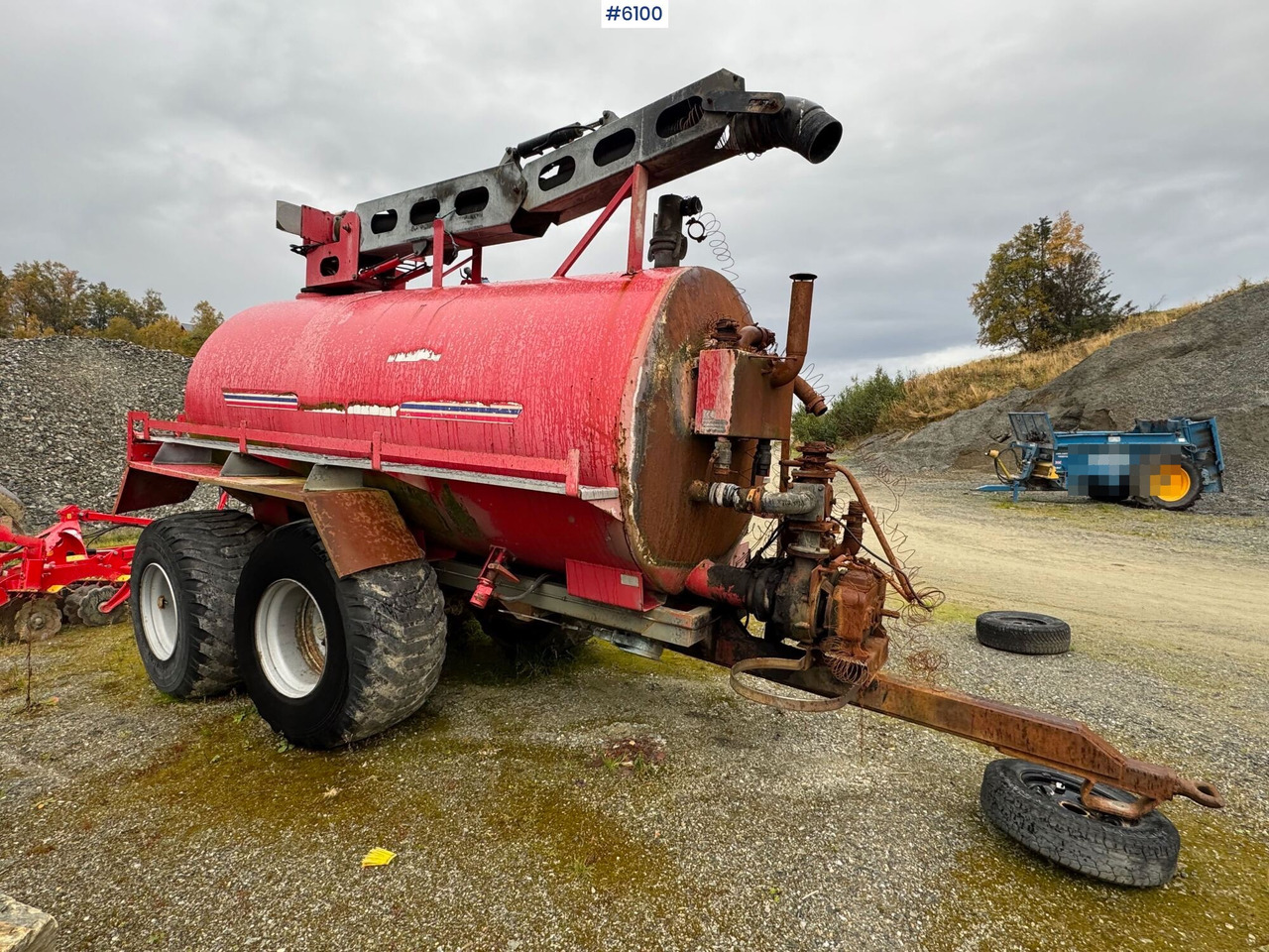 Slurry tanker Høgborg 12,000L fertilizer trailer: picture 8 Slurry tanker Høgborg 12,000L fertilizer trailer: picture 8