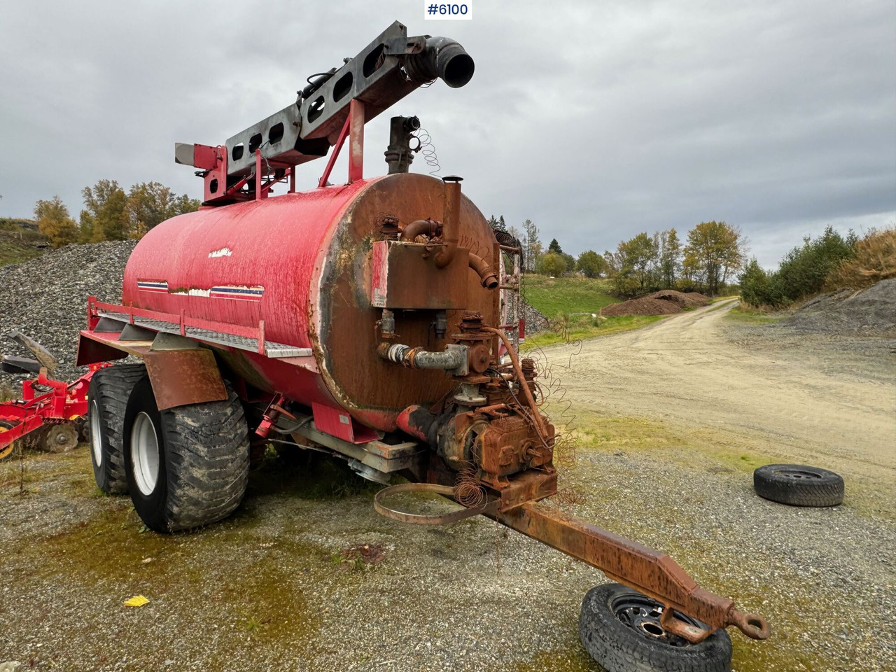 Slurry tanker Høgborg 12,000L fertilizer trailer: picture 7 Slurry tanker Høgborg 12,000L fertilizer trailer: picture 7