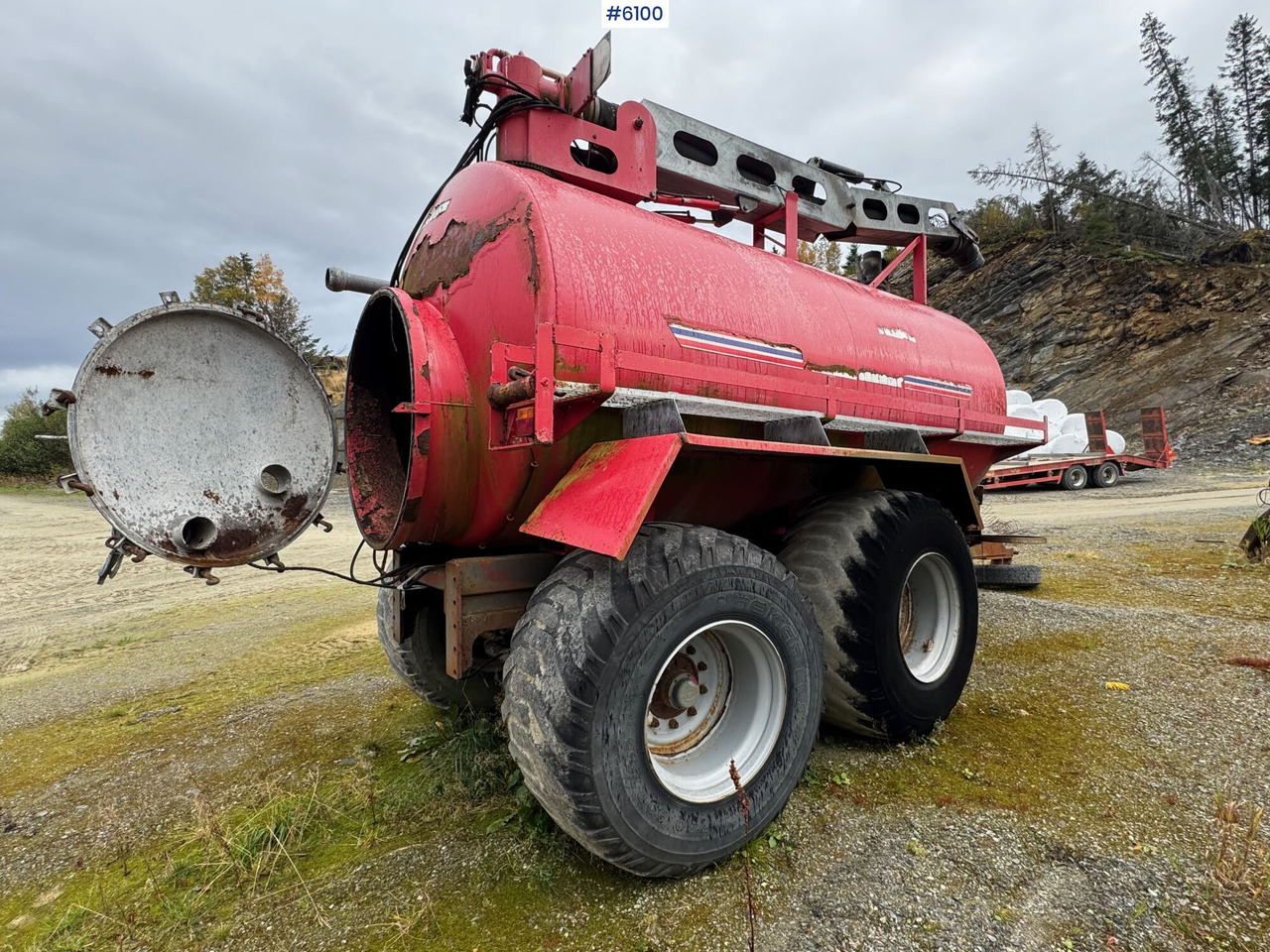 Slurry tanker Høgborg 12,000L fertilizer trailer: picture 12 Slurry tanker Høgborg 12,000L fertilizer trailer: picture 12