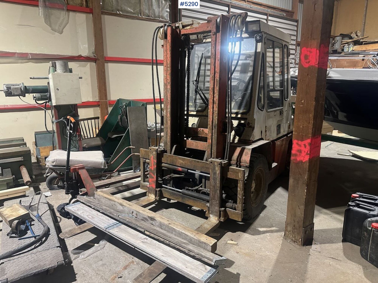 Nissan Forklift truck - Forklift: picture 5 Nissan Forklift truck - Forklift: picture 5