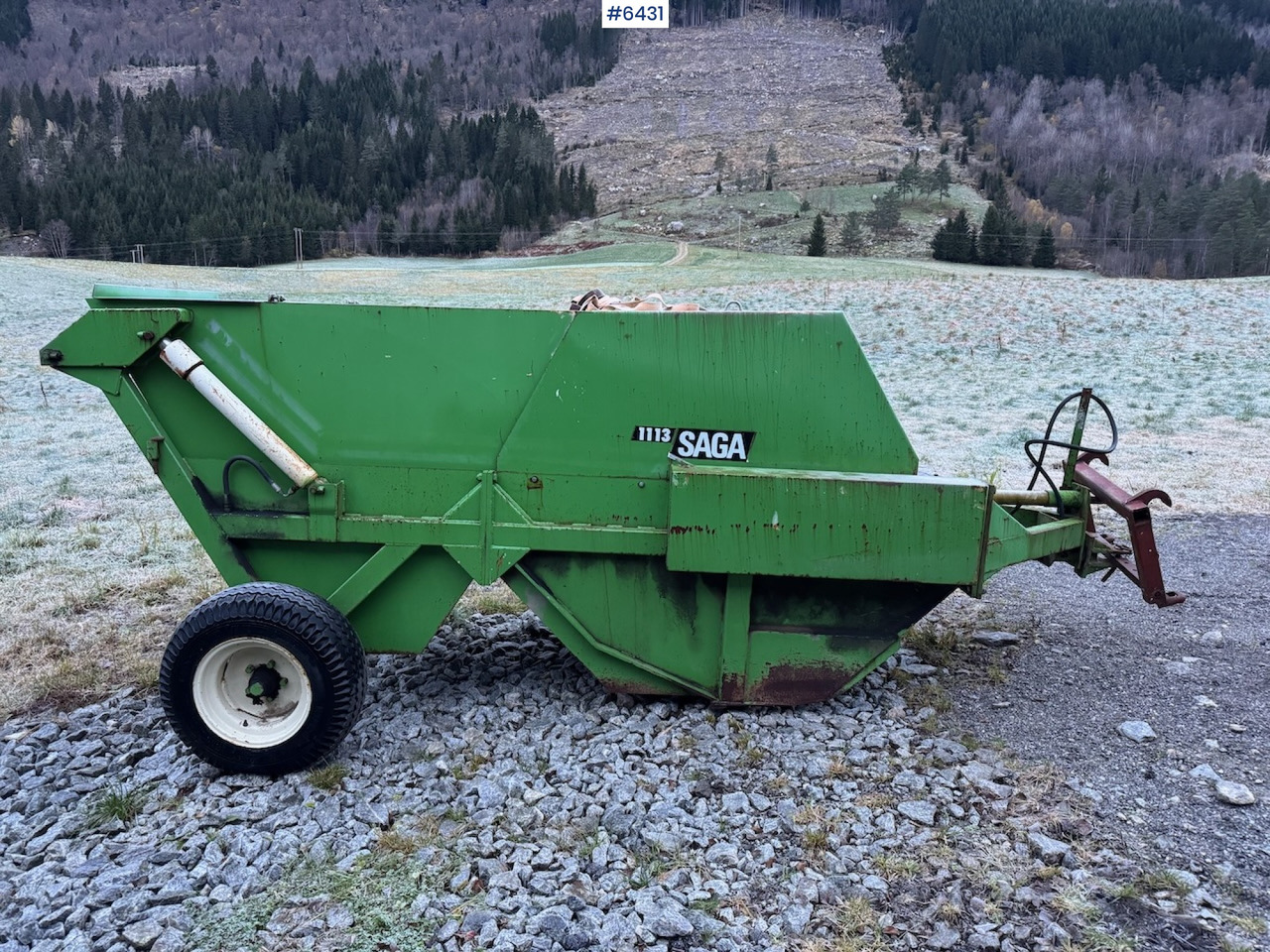 Saga 1113 Stone Picker - Soil tillage equipment: picture 1 Saga 1113 Stone Picker - Soil tillage equipment: picture 1