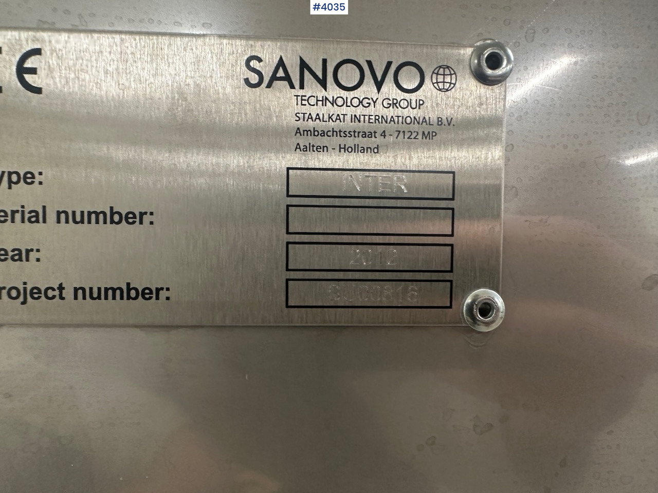 Livestock equipment Sanovo Staalkat Inter compacta egg sorting machine: picture 17