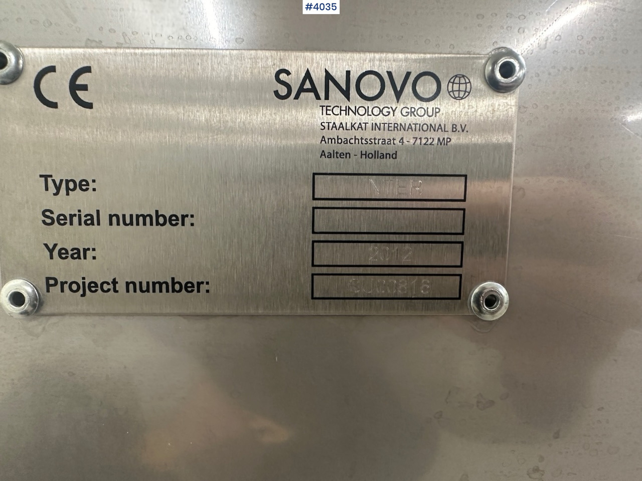 Livestock equipment Sanovo Staalkat Inter compacta egg sorting machine: picture 18