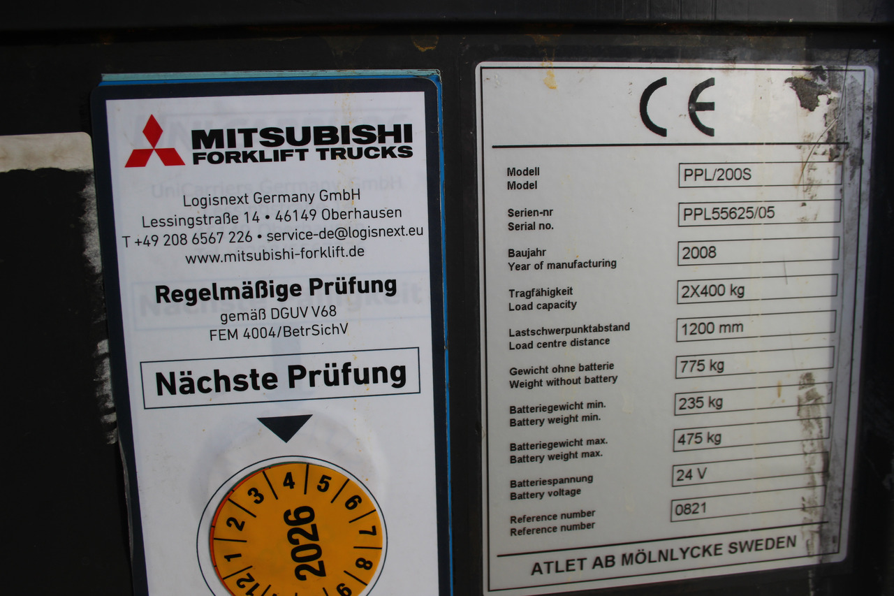 Pallet truck ATLET Atlet Tempo S3 PPL/200S: picture 13