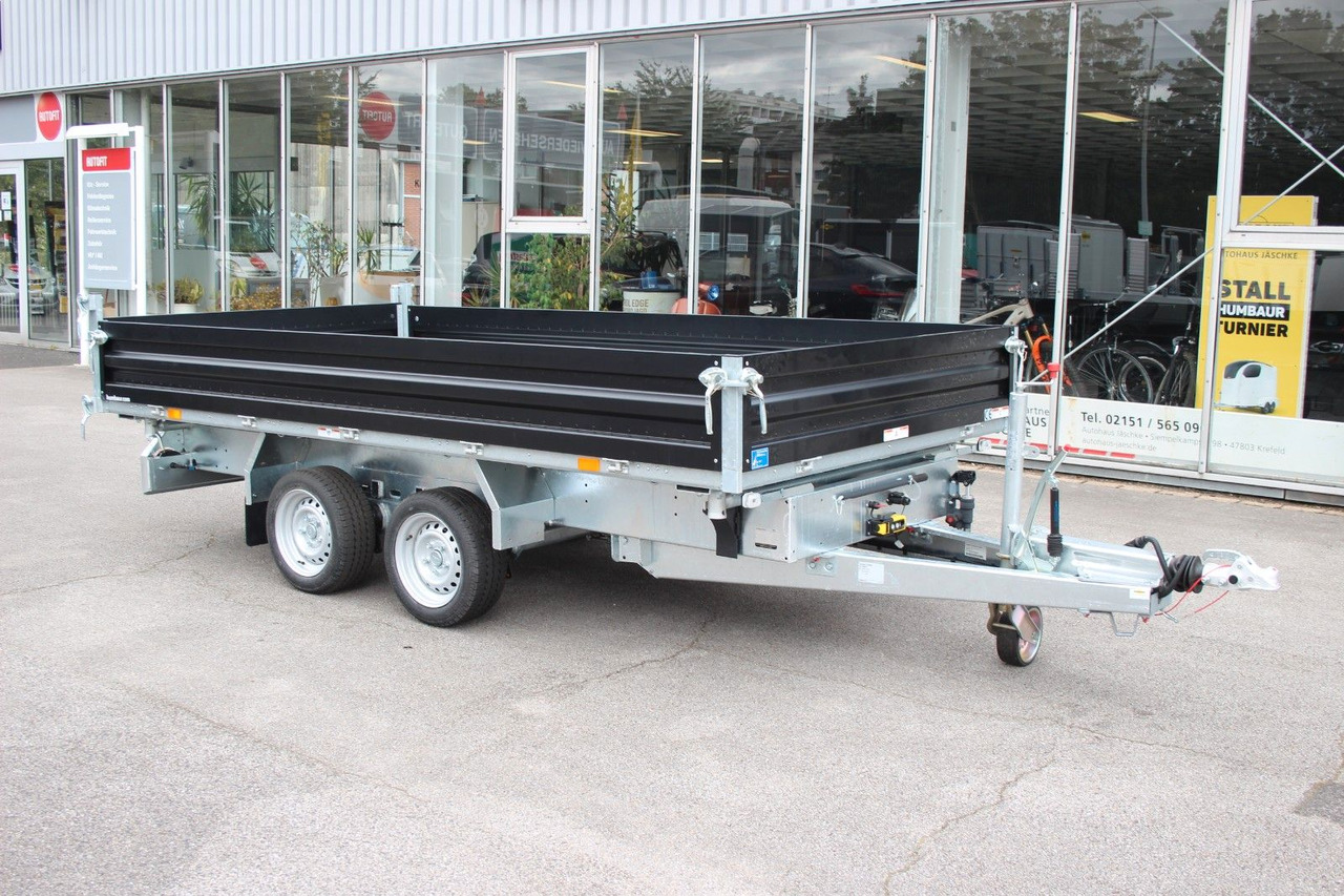 Humbaur HTK 3500.37 Stahl Dreiseitenkipper Parabelfeder - Tipper trailer: picture 1 Humbaur HTK 3500.37 Stahl Dreiseitenkipper Parabelfeder - Tipper trailer: picture 1