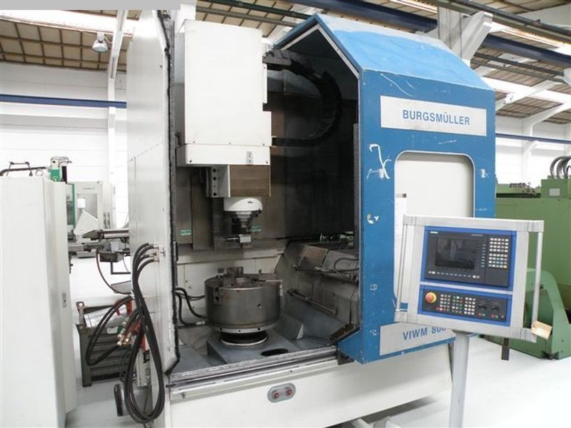 BURGSMUELLER VIWM 800_CNC - CNC machining center: picture 1 BURGSMUELLER VIWM 800_CNC - CNC machining center: picture 1
