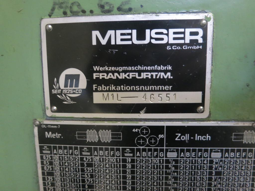 Meuser M1L 46551 - Metal lathe: picture 4 Meuser M1L 46551 - Metal lathe: picture 4