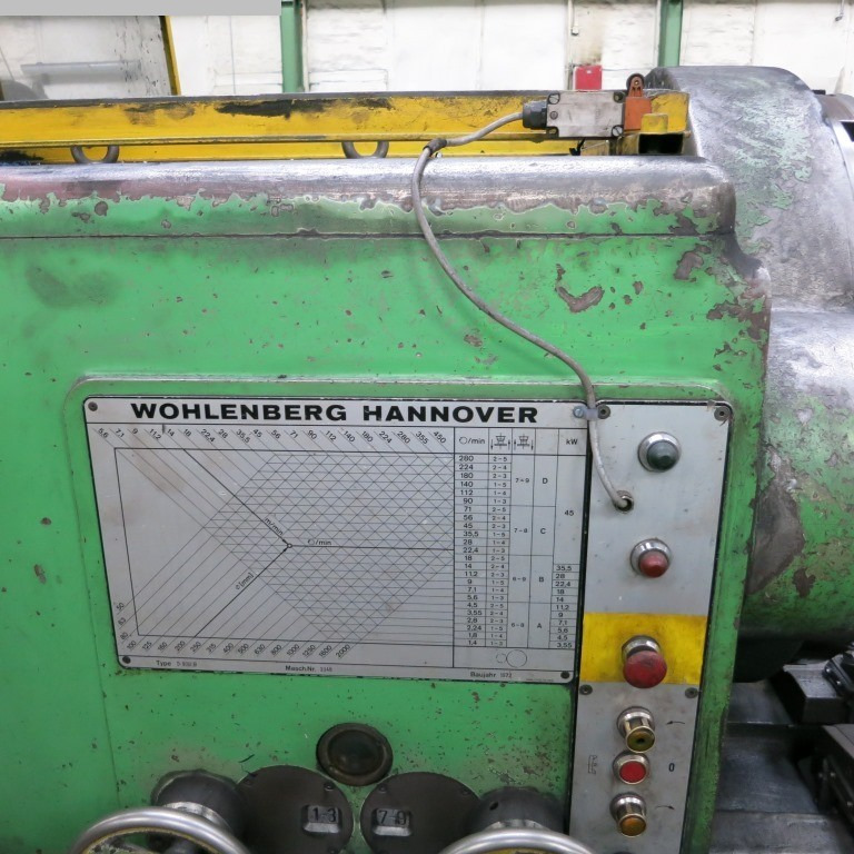 WOHLENBERG S 900 - Metal lathe: picture 2 WOHLENBERG S 900 - Metal lathe: picture 2