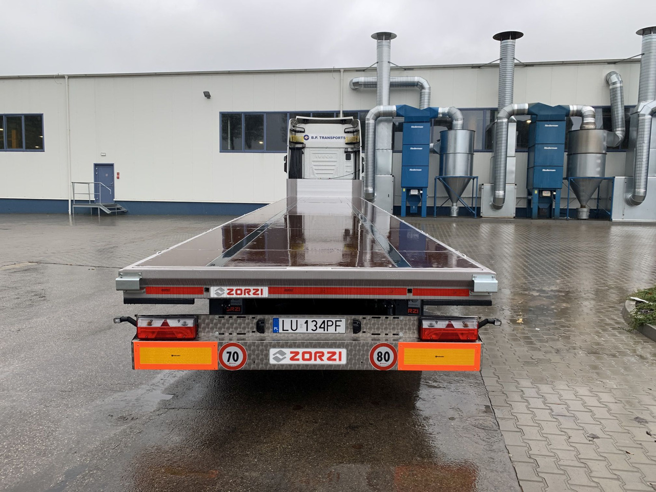 ZORZI 38S Platforma Standard, 2019 jak NOWA - Dropside/ Flatbed semi-trailer: picture 5 ZORZI 38S Platforma Standard, 2019 jak NOWA - Dropside/ Flatbed semi-trailer: picture 5