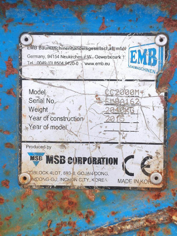 EMB CC2000M+ - Demolition shears: picture 4 EMB CC2000M+ - Demolition shears: picture 4