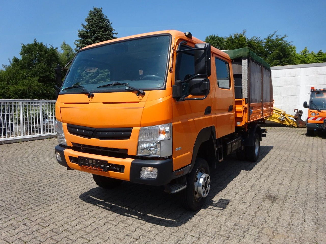 FUSO Canter Doppelkabine MEILLER 3Skipper 4x4 - Tipper van: picture 2 FUSO Canter Doppelkabine MEILLER 3Skipper 4x4 - Tipper van: picture 2