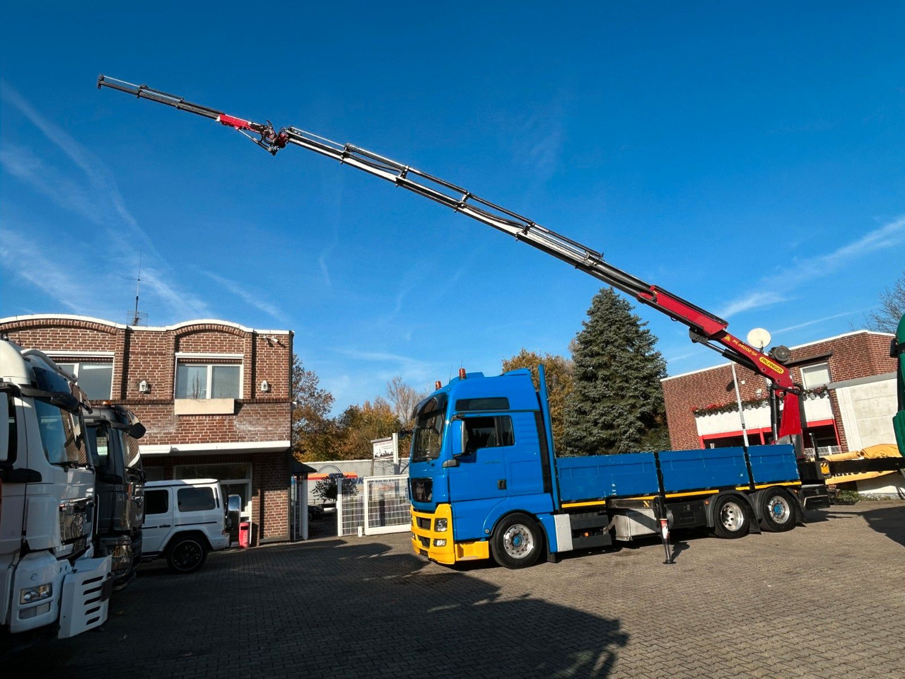 MAN 26.440 TGX Pritsche + PK 34002 + JIB Seilwinde - Crane truck: picture 3 MAN 26.440 TGX Pritsche + PK 34002 + JIB Seilwinde - Crane truck: picture 3