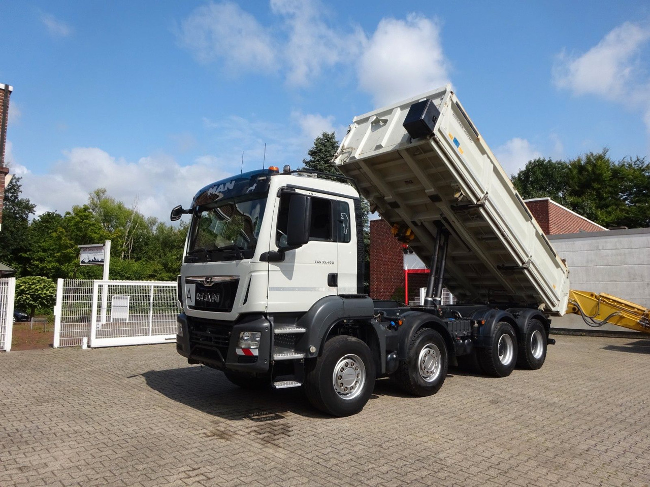 MAN 35.470 TGS MEILLER 3Skipper + Bordmatik 8x4 - Tipper: picture 2 MAN 35.470 TGS MEILLER 3Skipper + Bordmatik 8x4 - Tipper: picture 2