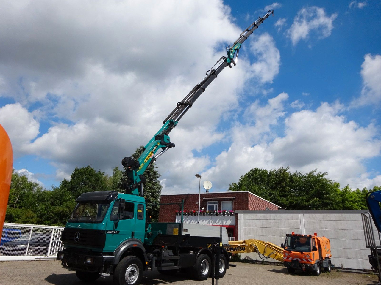 Mercedes-Benz 2631 + PK 36002 von 2007 4+6 mit Seilwinde - Crane truck: picture 2 Mercedes-Benz 2631 + PK 36002 von 2007 4+6 mit Seilwinde - Crane truck: picture 2