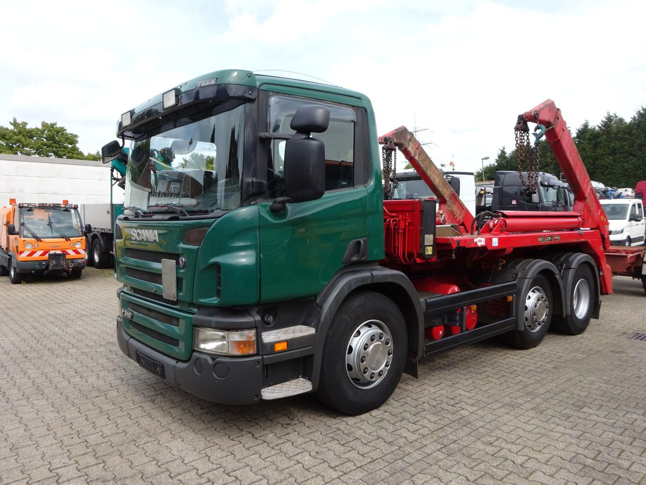 Scania P310 Absetzkipper MEILLER mit Lift+Lenkachse 6x2 - Tipper: picture 2 Scania P310 Absetzkipper MEILLER mit Lift+Lenkachse 6x2 - Tipper: picture 2