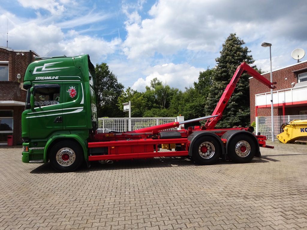 Scania R580 V8 MEILLER Neu Zustand - Hook lift truck: picture 1 Scania R580 V8 MEILLER Neu Zustand - Hook lift truck: picture 1