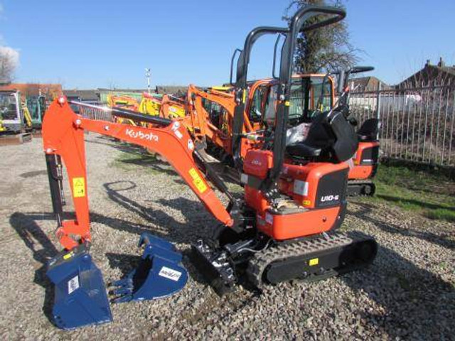 Kubota U 10-5 Side Lever Minibagger 21.500 EUR - Mini excavator: picture 1 Kubota U 10-5 Side Lever Minibagger 21.500 EUR - Mini excavator: picture 1