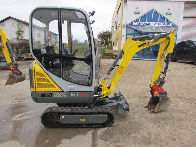 WACKER NEUSON ET 16 Minibagger 22.500 EUR hydr. Schnellwechsler - Mini excavator: picture 1 WACKER NEUSON ET 16 Minibagger 22.500 EUR hydr. Schnellwechsler - Mini excavator: picture 1