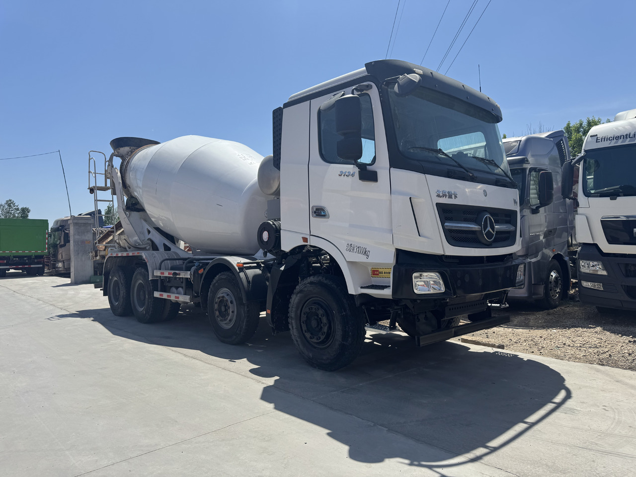 BEIFANG MERCEDES-BENZ - Concrete mixer truck: picture 1 BEIFANG MERCEDES-BENZ - Concrete mixer truck: picture 1