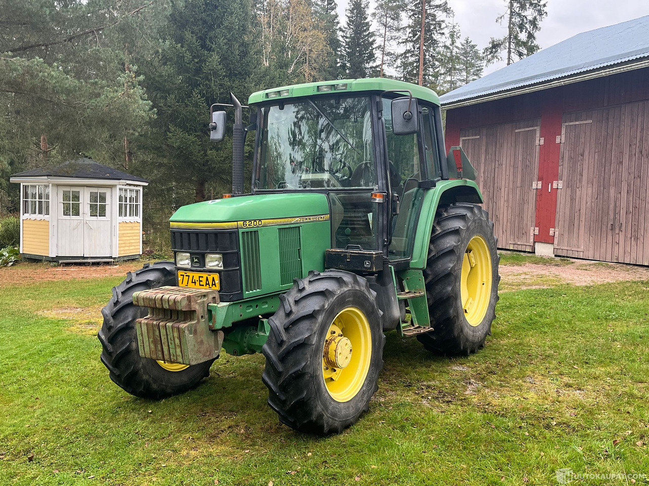 John Deere 6200-M-4X4/240, traktori, 1997, Salo - Agricultural machinery: picture 1 John Deere 6200-M-4X4/240, traktori, 1997, Salo - Agricultural machinery: picture 1