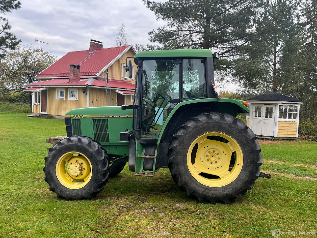 John Deere 6200-M-4X4/240, traktori, 1997, Salo - Agricultural machinery: picture 3 John Deere 6200-M-4X4/240, traktori, 1997, Salo - Agricultural machinery: picture 3