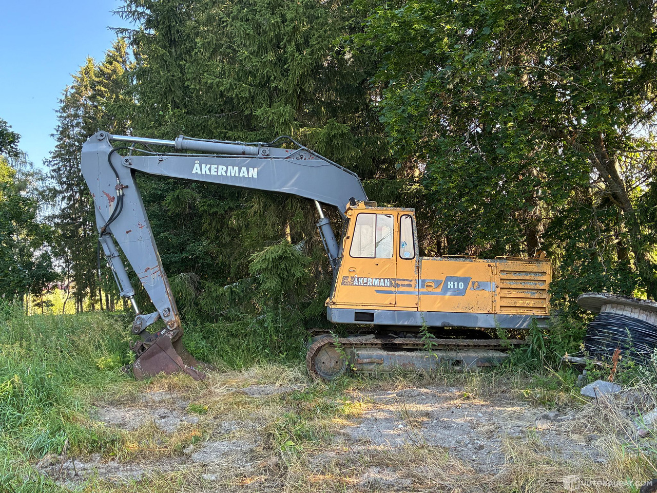 Construction machinery Åkerman H 10, 1983 Kaivinkone, Vesilahti: picture 1