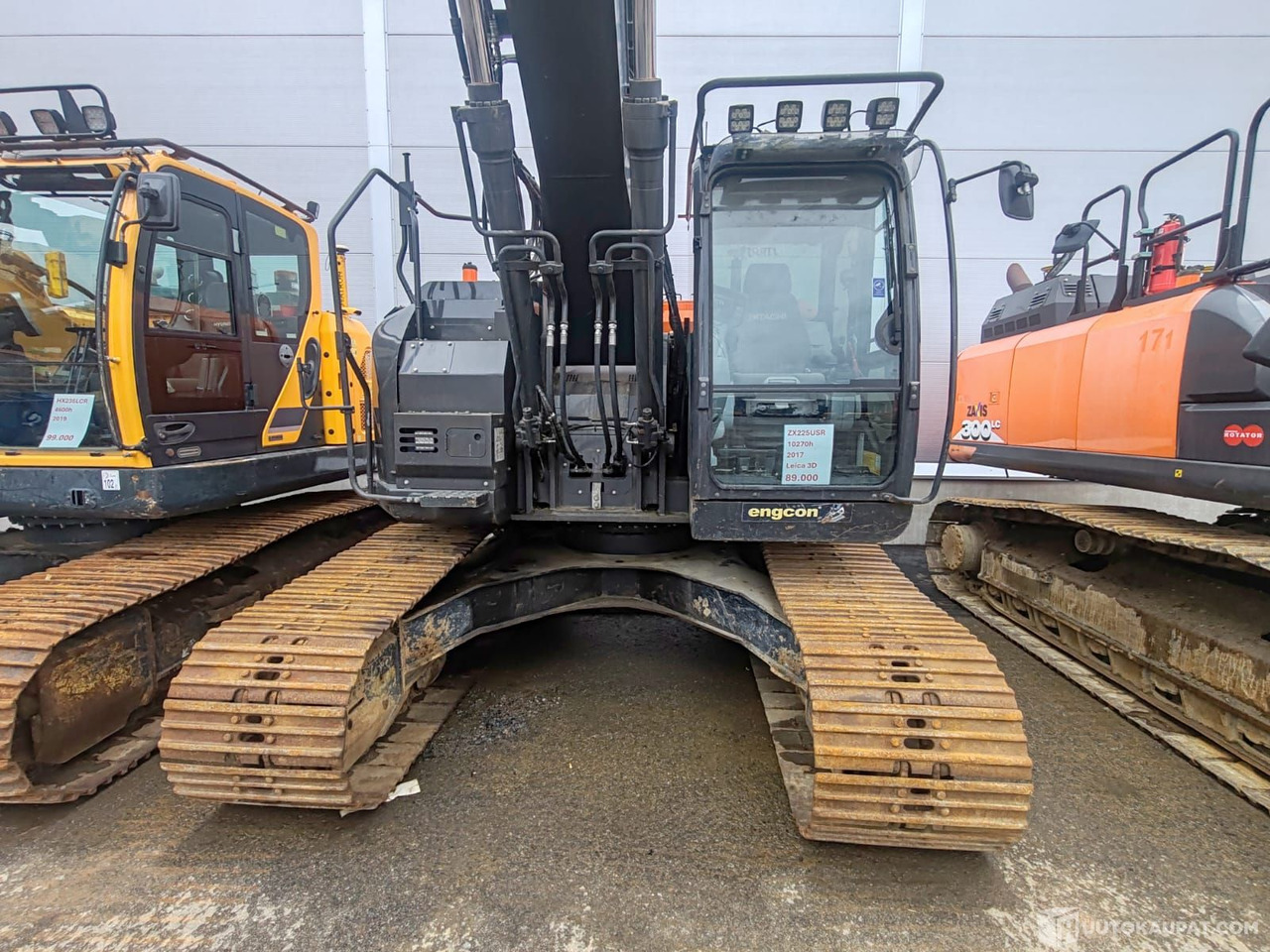 Hitachi ZX225USRLC-6 Leica 3D, 2017, 10 269 h Kaivinkone, Pirkkala - Construction machinery: picture 3 Hitachi ZX225USRLC-6 Leica 3D, 2017, 10 269 h Kaivinkone, Pirkkala - Construction machinery: picture 3