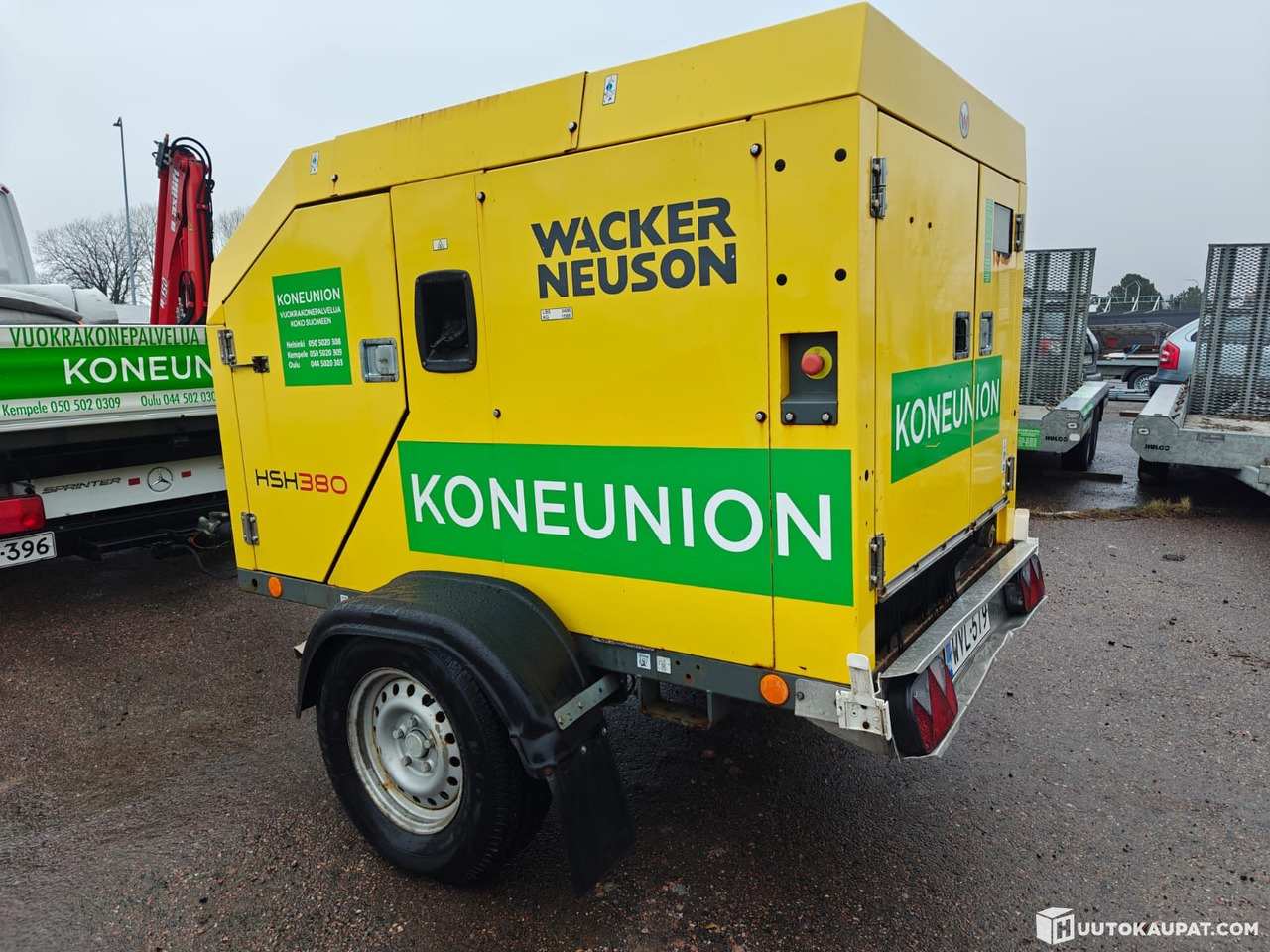 Frost-thawing trailer Wacker Neuson HSH 380, 2018, 4,611 h, Espoo - Construction equipment, Trailer: picture 3 Frost-thawing trailer Wacker Neuson HSH 380, 2018, 4,611 h, Espoo - Construction equipment, Trailer: picture 3