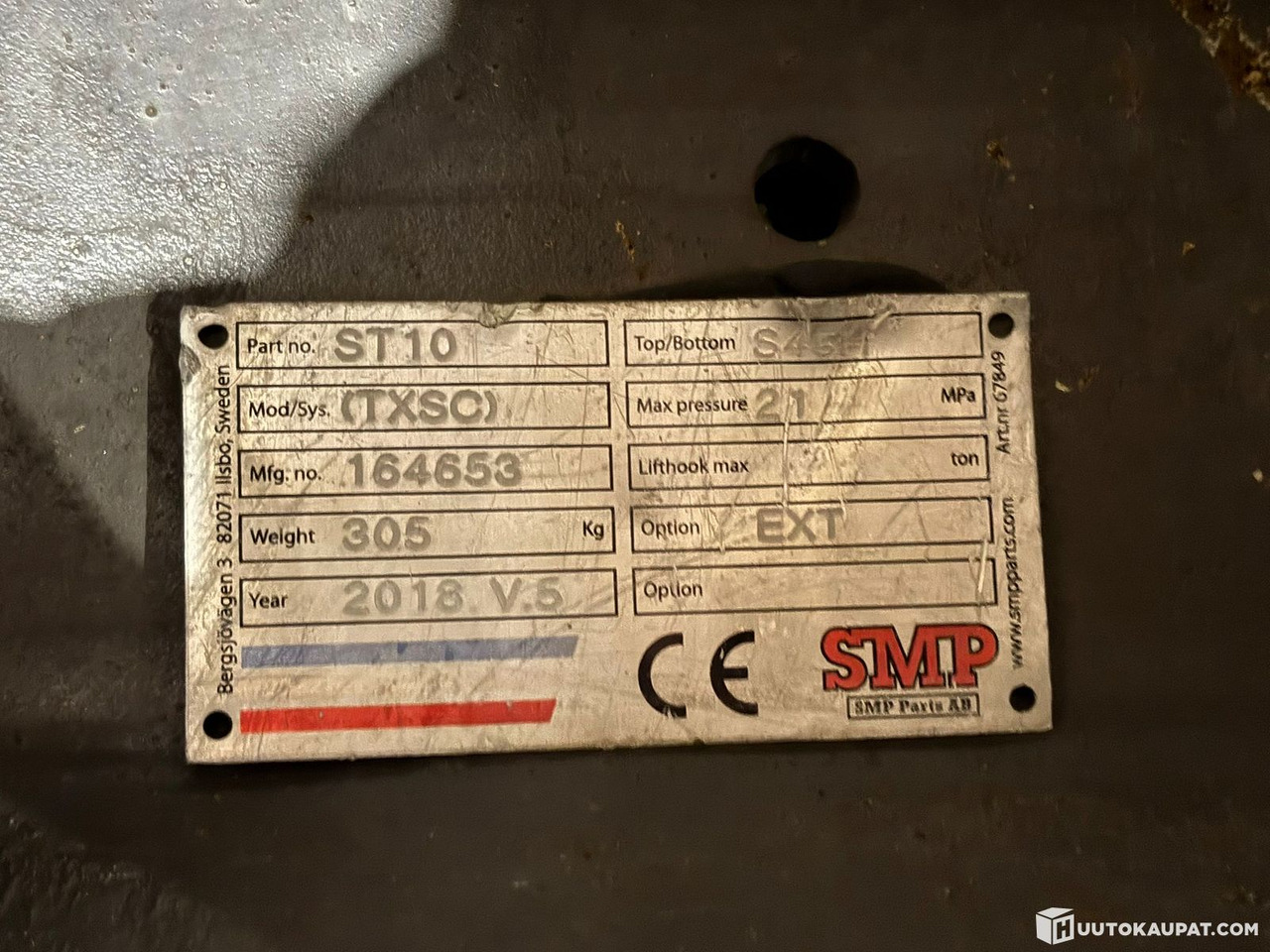 SMP ST10 TXSC tiltti, Lempäälä - Tiltrotator: picture 4 SMP ST10 TXSC tiltti, Lempäälä - Tiltrotator: picture 4